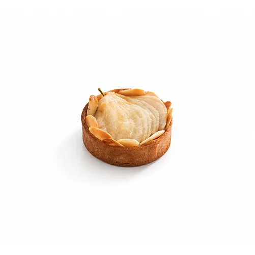 عکس تارت گلابی و بادام