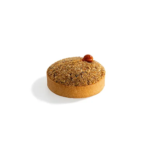 عکس تارت موز و فندق کوچک