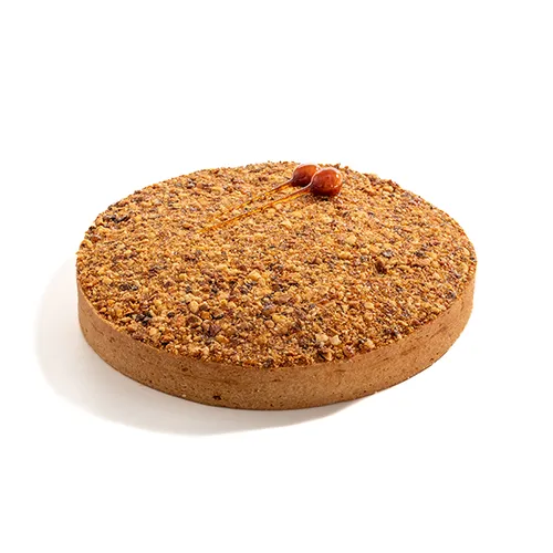 عکس تارت موز و فندق متوسط